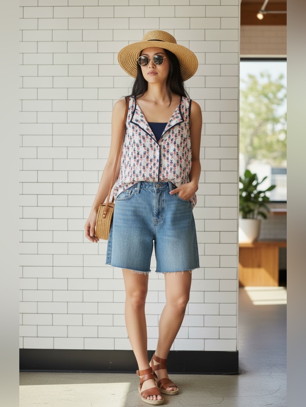 Anthropologie Porridge Pineapple print Blouse M